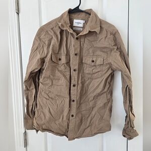 Goodfellow & Co Men's Tan Button Up Size Small